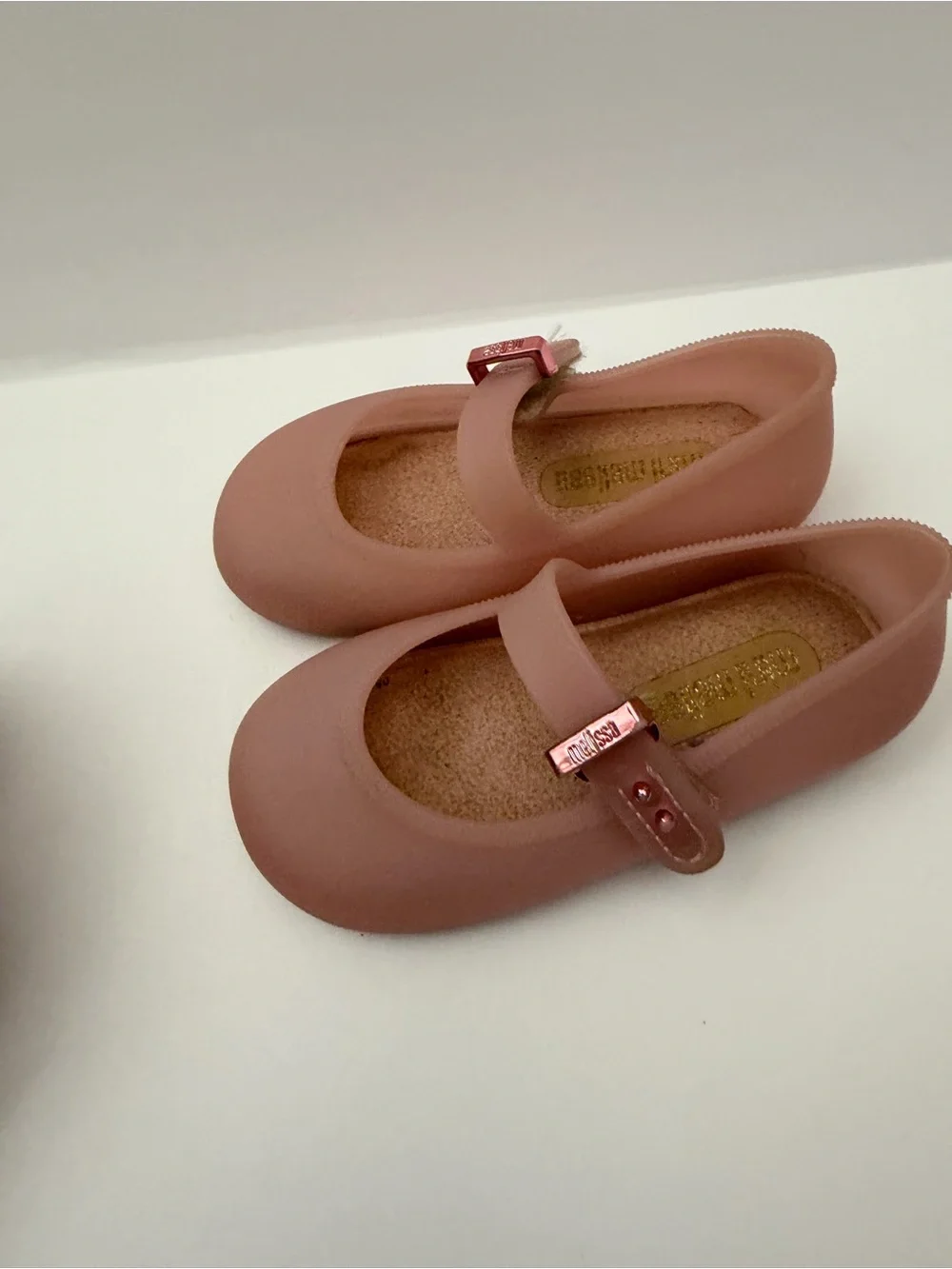 Mini Melissa little Kids Pink Shoes size 7US Pre-Owned